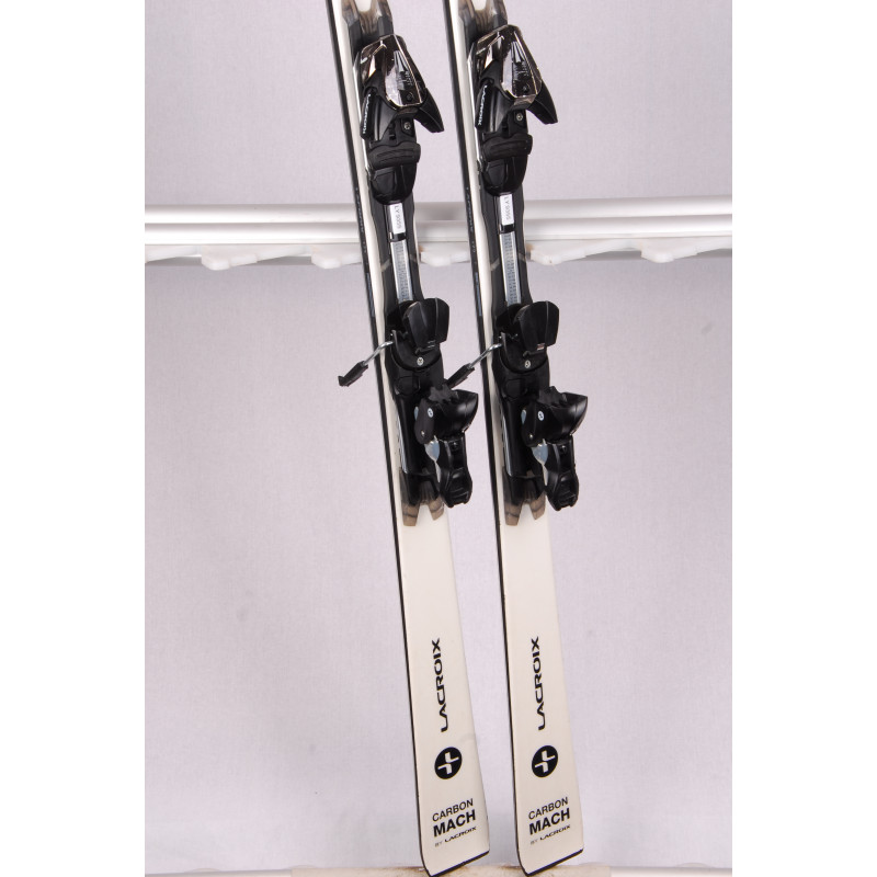 skis LACROIX MACH CARBON, woodcore, titanal, kevlar, sandwich carbon + Lacroix 12 ( TOP condition )