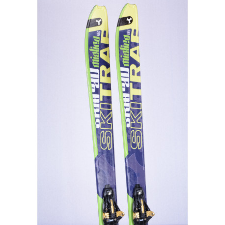 esquís travesía freeride SKITRAB MISTICO, duo tech, prosgressive shape, carbon torsion control + Marker Kingpin 13