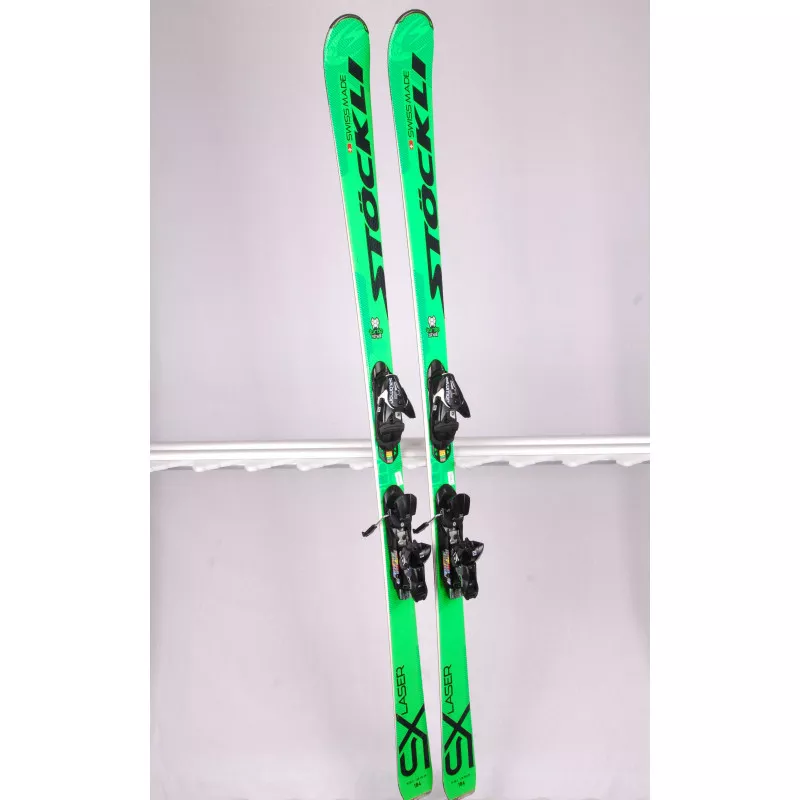skis STOCKLI LASER SX TURTLE SHELL, woodcore, double titan + Salomon Z12