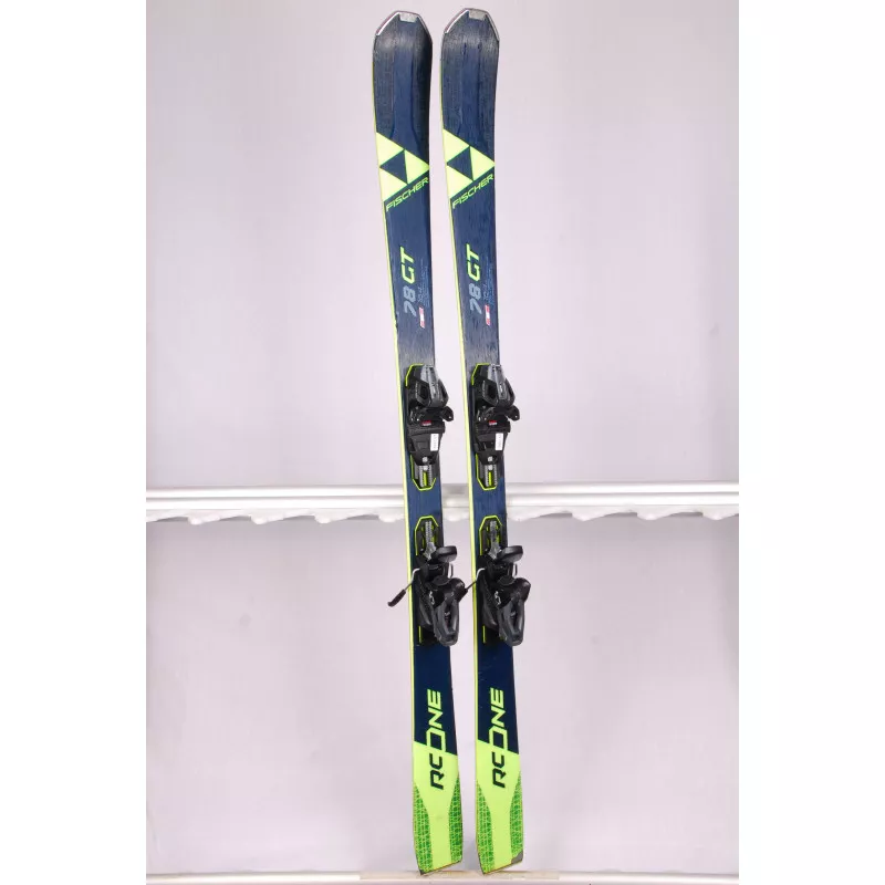 esquís FISCHER RC ONE 78 GT 2020, Carbon, Woodcore + FIscher RSW 10