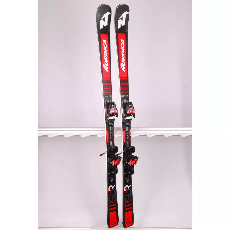 skis NORDICA DOBERMANN SLR 2019, grip walk, ENERGY 2 titanium, CARBON RACE bridge + Marker Xcell 14 ( TOP condition )