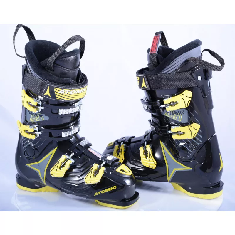 chaussures ski ATOMIC HAWX R80, BLACK/yellow, Heierling tech. RECCO