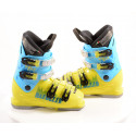 children's/junior ski boots DALBELLO TEAM 4 COMP J, BLUE/yellow, macro