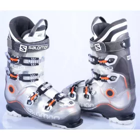 chaussures ski SALOMON X PRO R90, Transp/orange, Oversized pivot, My custom fit 3D, micro, macro