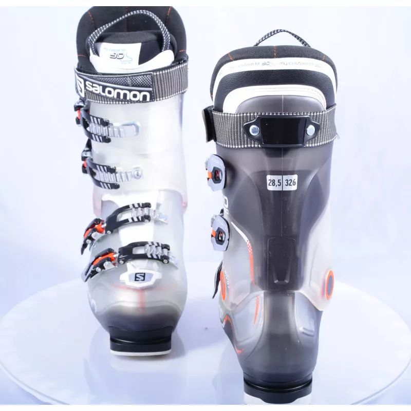 scarponi sci SALOMON X PRO R90, Transp/orange, Oversized pivot, My custom fit 3D, micro, macro