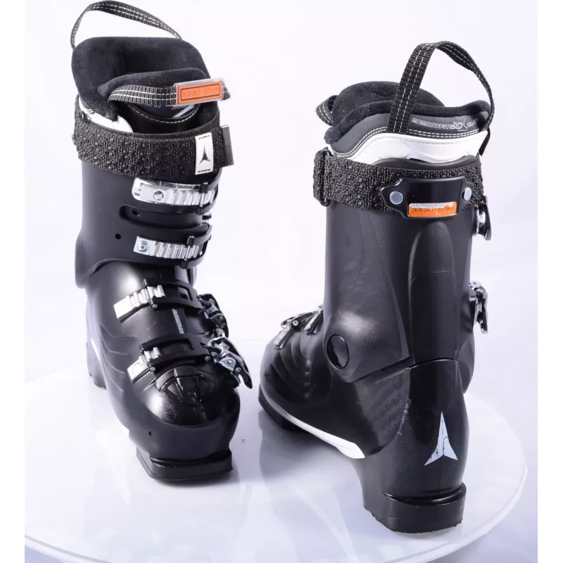 women's ski boots ATOMIC HAWX PRIME R 90 W, MEMORY fit, SOLE flex, 3D silver, THINSULATION, BLACK