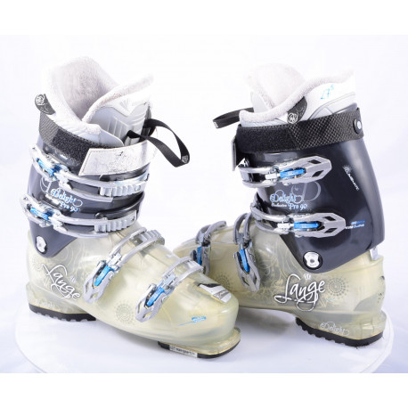 chaussures ski femme LANGE DELIGHT PRO 90 EXCLUSIVE, CLIMBMATIC ski/clim, THERMO fit 3, CONTROL fit ( en PARFAIT état )