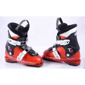 children's/junior ski boots SALOMON T2, RED/black