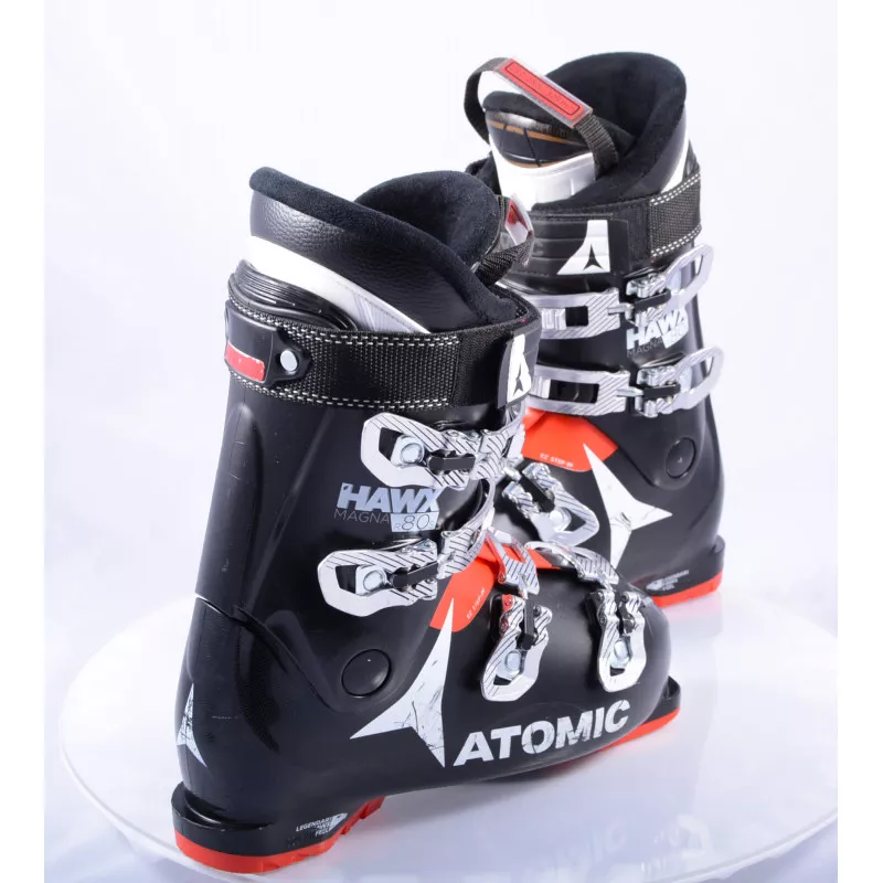 botas esquí ATOMIC HAWX MAGNA R80 S, micro, macro, EZ STEP-IN, BLACK/red ( condición TOP )