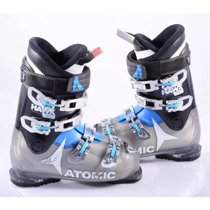 ski boots ATOMIC HAWX MAGNA R90, EZ STEP IN, ANATOMIC BRONZE, HAWX feel, micro, macro, BLUE