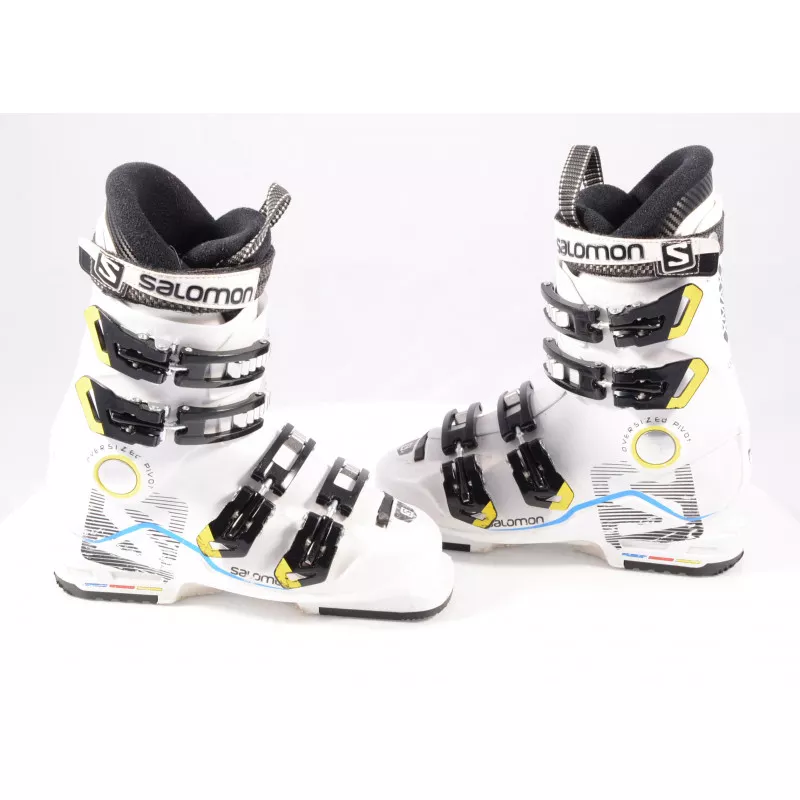 kinder skischoenen SALOMON X MAX 60 T, OVERSIZED pivot, WHITE/black