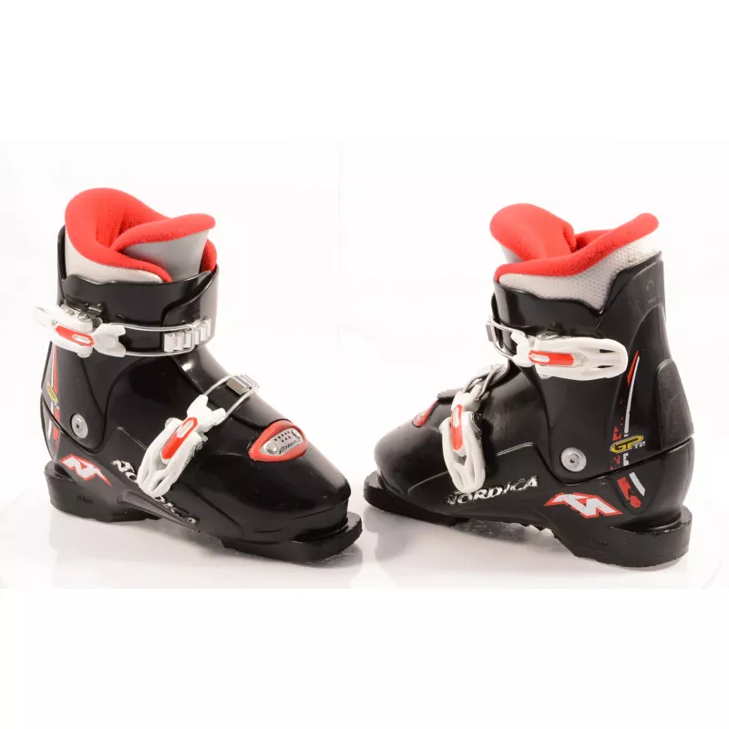 Kinder/Junior Skischuhe NORDICA GP T2 BLACK/red