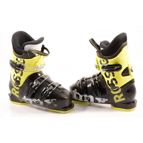 children's/junior ski boots ROSSIGNOL TMX J3, BLACK/yellow