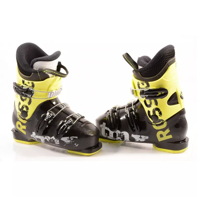 botas esquí niños ROSSIGNOL TMX J3, BLACK/yellow