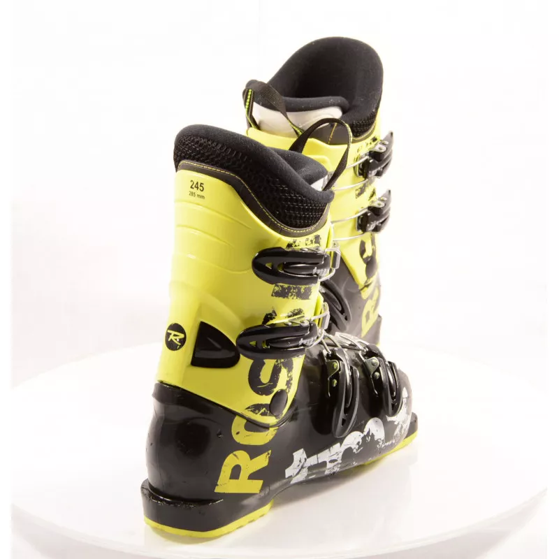 scarponi sci bambino ROSSIGNOL TMX J4, BLACK/yellow
