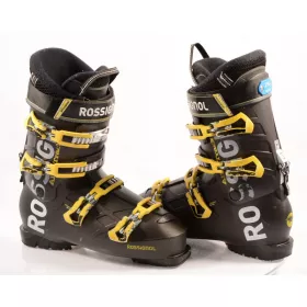 botas esquí ROSSIGNOL ALLTRACK 100, SKI/WALK, sensor grid, micro, macro, BLACK/yellow buckle