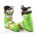 skischoenen SALOMON FOCUS green, AUTO CUSTOM SHELL, OVERSIZED LEVER, FREESTYLE micro, macro