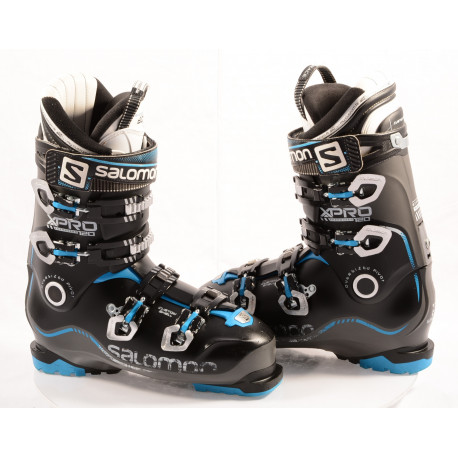 botas esquí SALOMON X PRO 120 BLUE/black, MY CUSTOM FIT 3D race, OVERSIZED pivot, CUSTOM SHELL, BOOST flex