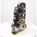 Skischuhe SALOMON X PRO R80 WIDE, BLACK/yellow, OVERSIZED PIVOT, EXTENDED lever, 3D buckle, micro, macro