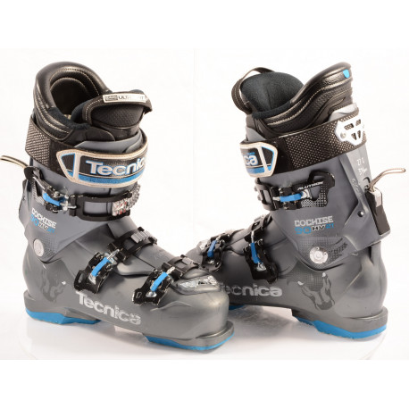 ski boots TECNICA COCHISE 90 HV rt, grey/blue, QUADRA ULTRA FIT, QUICK instep MAX, SKI/WALK, micro, macro ( TOP condition )