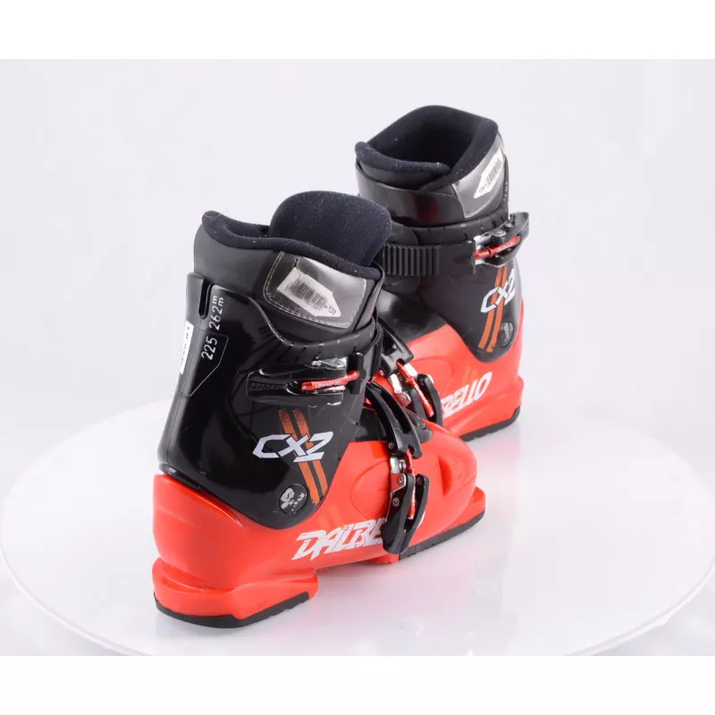 kinder skischoenen DALBELLO CXR 2, 1 ratchet buckle, RED/black