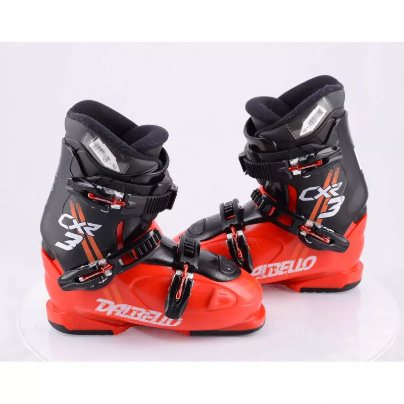 Kinder/Junior Skischuhe DALBELLO CXR 3, 1 ratchet buckle, RED/black
