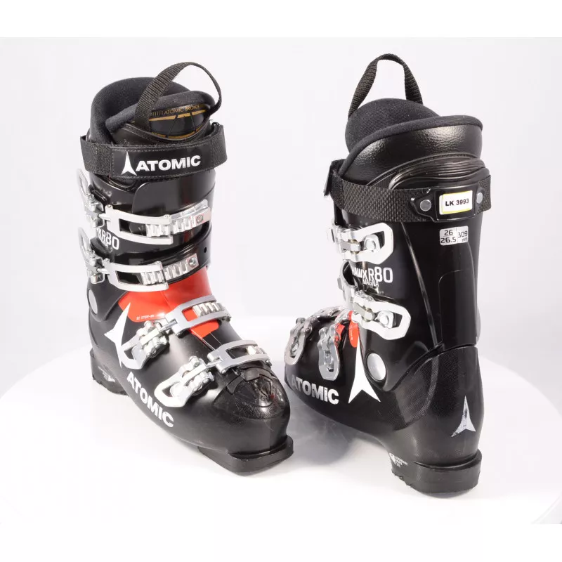 botas esquí ATOMIC HAWX MAGNA R80 2019, micro, macro, EZ STEP-IN, BLACK/red
