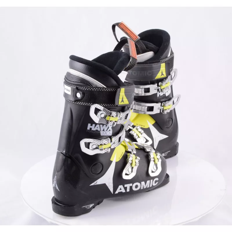 skischoenen ATOMIC HAWX MAGNA R90 X, micro, macro, EZ STEP-IN, BLACK/yellow
