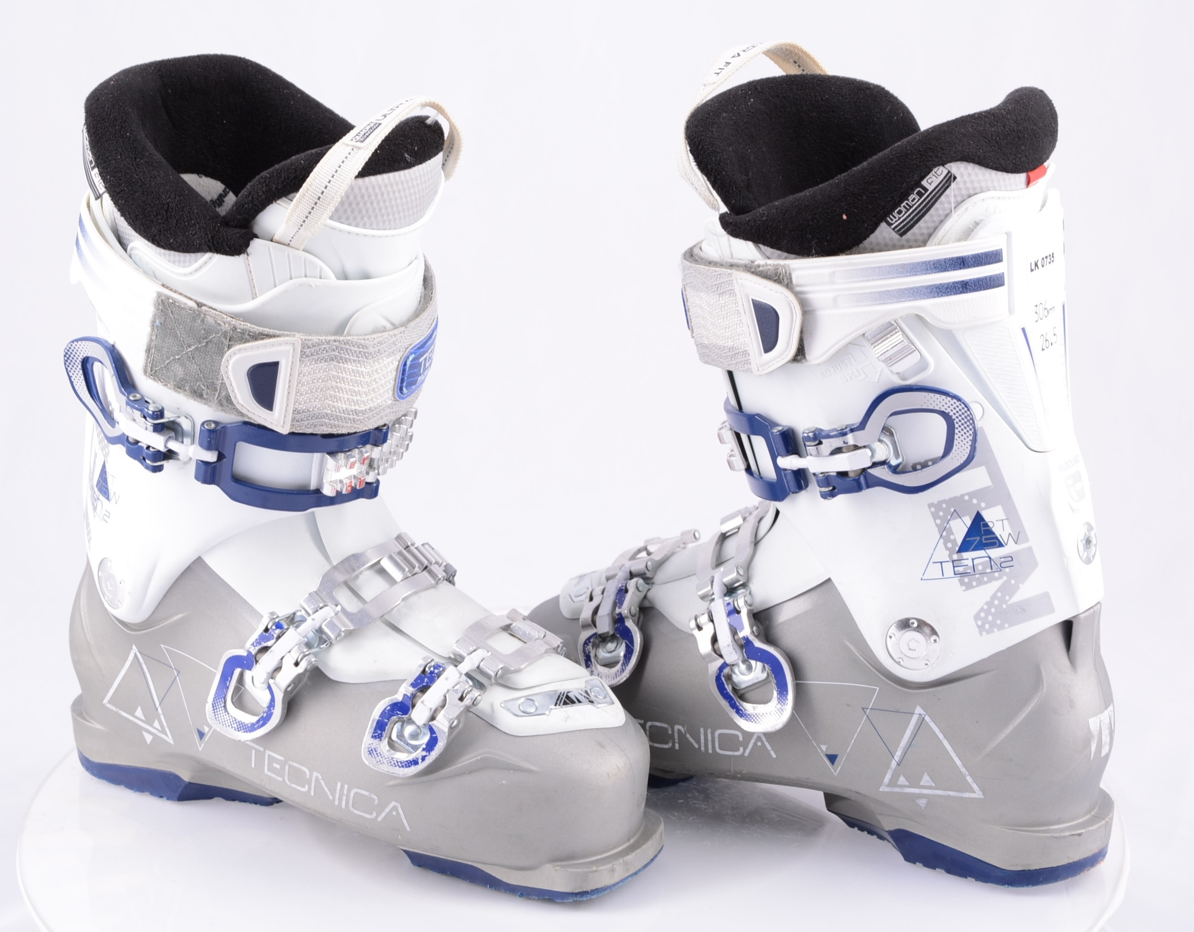 Blue/Blue 25.5 Womens Ski Boots Tecnica 2015-16 Ten.2 95 C.A 
