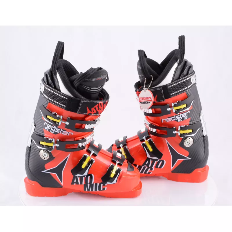 neue Skischuhe ATOMIC REDSTER WC 110, RED/black, MEMORY FIT, ATOMIC silver, micro, macro, canting ( NEUE )