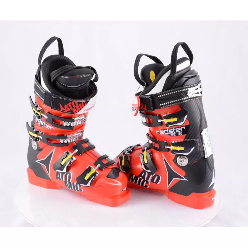 neue Skischuhe ATOMIC REDSTER WC 110, RED/black, MEMORY FIT, ATOMIC silver, micro, macro, canting ( NEUE )