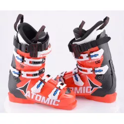 new ski boots ATOMIC REDSTER FIS 130, RED/black, MEMORY FIT, CANTING, WORLDCUP atomic, micro, macro ( NEW )