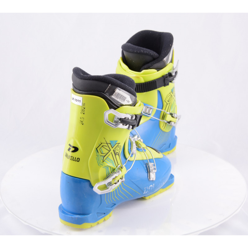 detské/juniorské lyžiarky DALBELLO CXR 3, 2019 ratchet buckle, BLUE/yellow ( TOP stav )