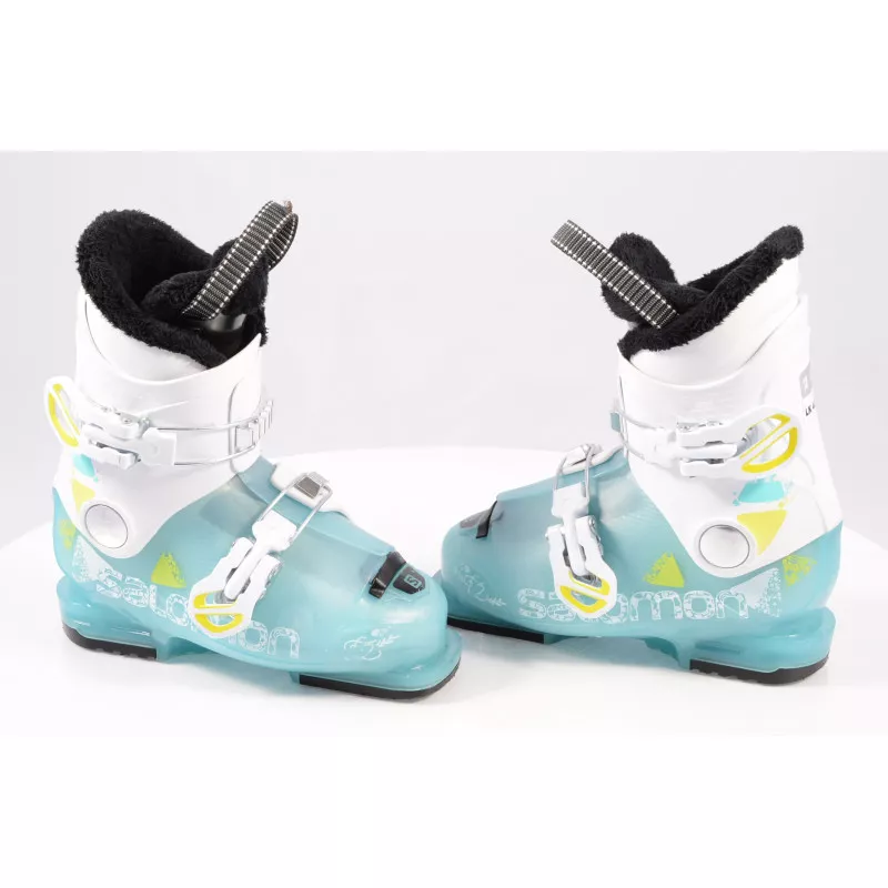 Kinder/Junior Skischuhe SALOMON TEAM T2, BLUE/white