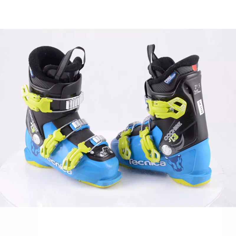 kinder skischoenen TECNICA COCHISE JTR 3, BLUE/green, free mountain