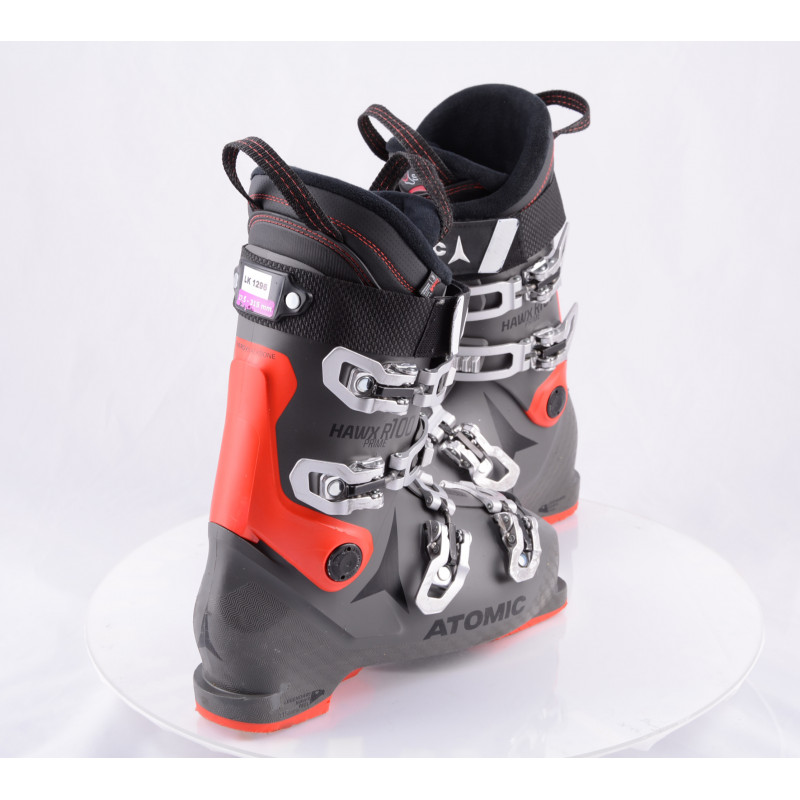 ski boots ATOMIC HAWX PRIME 100 R 2020 GREY/red, MEMORY FIT, 3D bronze, 3M THINSULATE ( TOP condition )