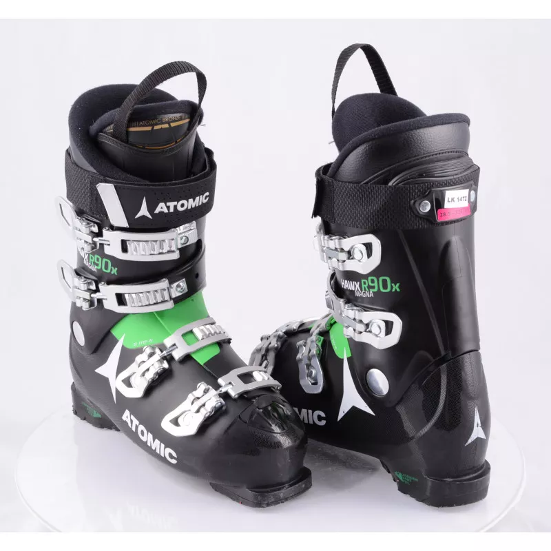botas esquí ATOMIC HAWX MAGNA R90 X 2019, micro, macro, EZ STEP-IN, BLACK/green ( condición TOP )