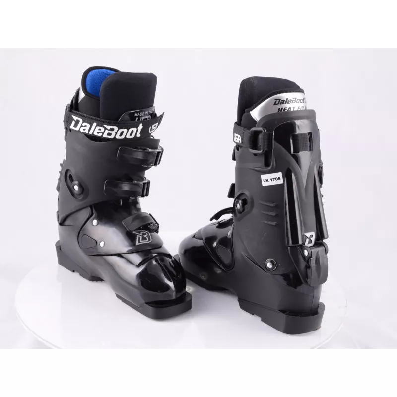 chaussures ski DALEBOOT USA, HEAT FIT 3, SKI/WALK, THE BEST adjusting boot ( comme NEUVES )