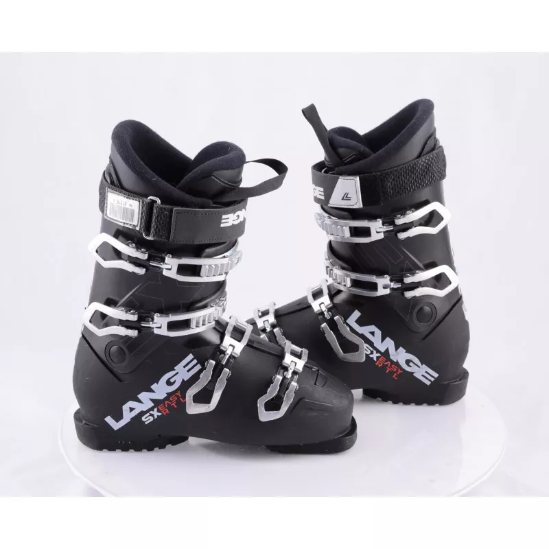 chaussures ski LANGE SX 80 RTL, BLACK/silver, micro, macro, QUICK macro