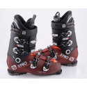 ski boots SALOMON X PRO R100 2019, DARK red, MY CUSTOM FIT 3D, Oversized pivot, micro, macro