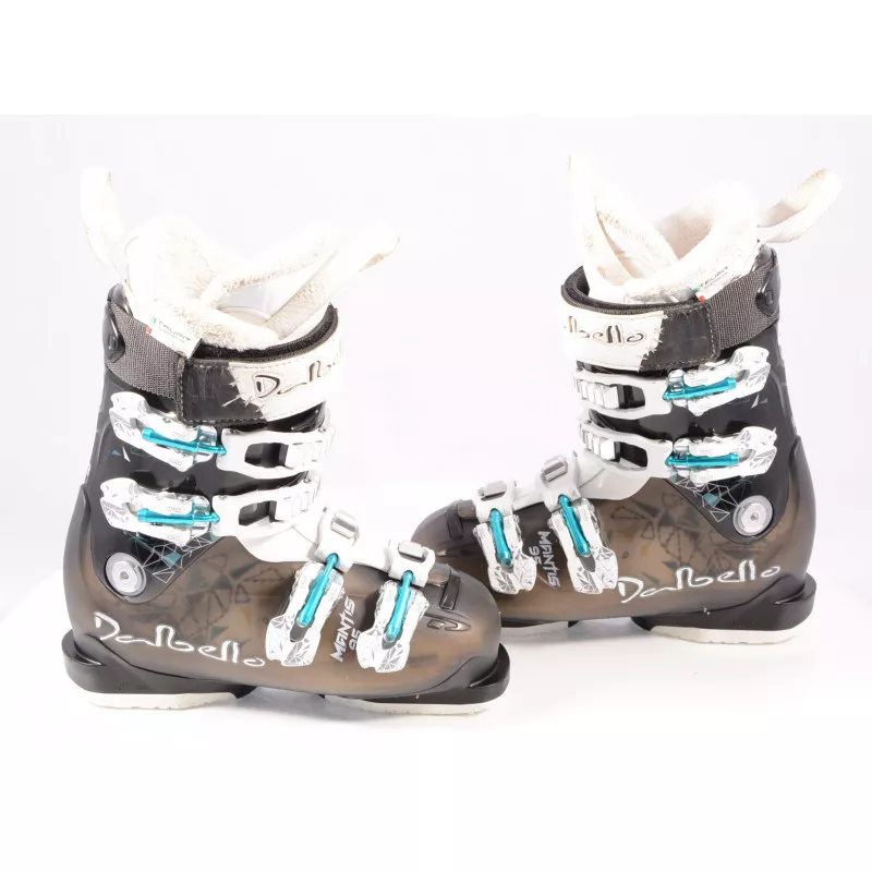 chaussures ski femme DALBELLO MANTIS 95, BLACK/white, micro, macro, THERMO insulation ( Utilisé UNE FOIS )