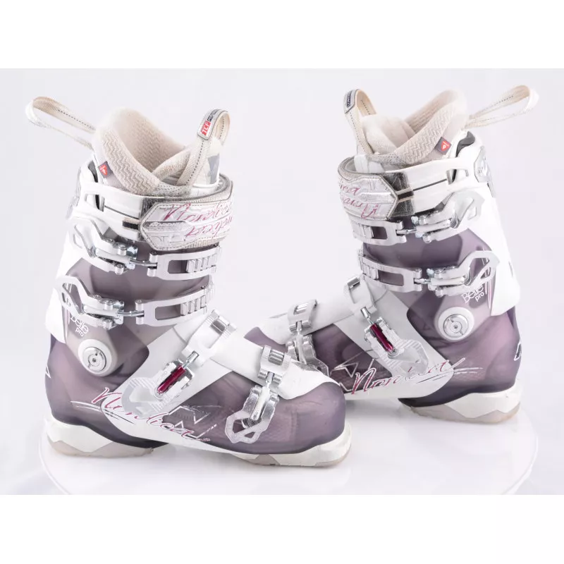 dames skischoenen NORDICA BELLE PRO 105, white/purple, COMFORT fit, TCF performance, micro, macro, canting