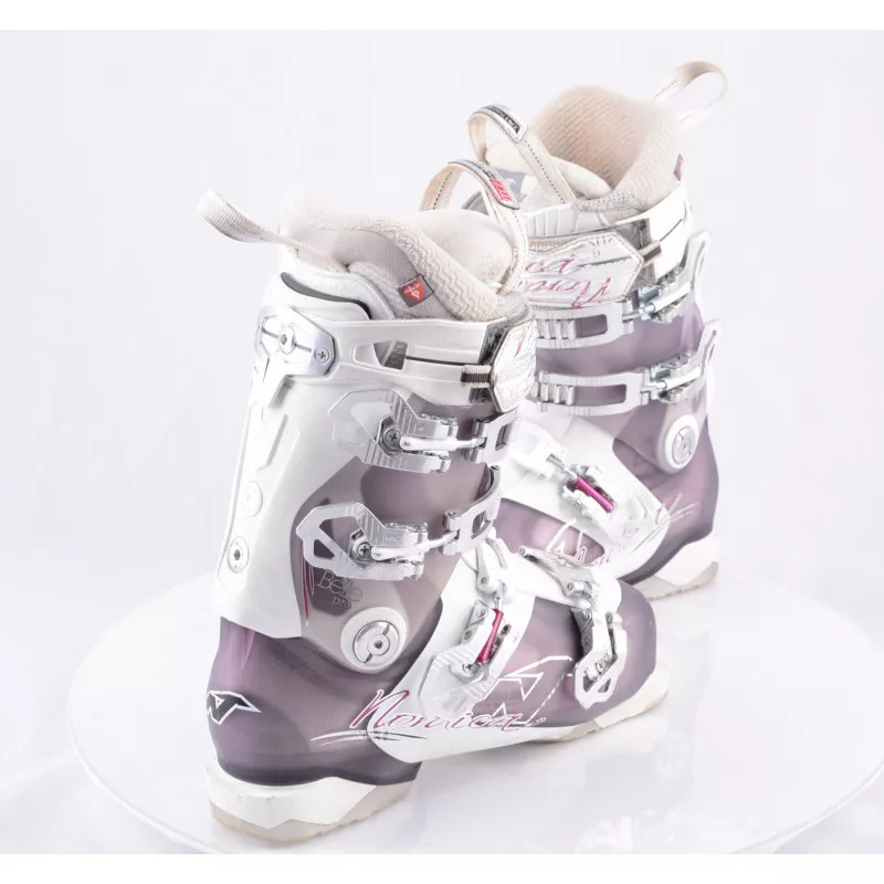 Damen Skischuhe NORDICA BELLE PRO 105, white/purple, COMFORT fit, TCF performance, micro, macro, canting