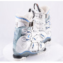 women's ski boots SALOMON X PRO 90 W, Transp/white, MY CUSTOM FIT 3D, CUSTOM shell, OVERSIZED pivot ( like NEW )
