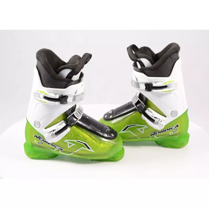 kinder skischoenen NORDICA TEAM 2, green/white