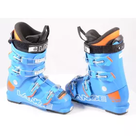 nieuwe kinder skischoenen LANGE RS 65 RACE Blue/orange ( NIEUW )