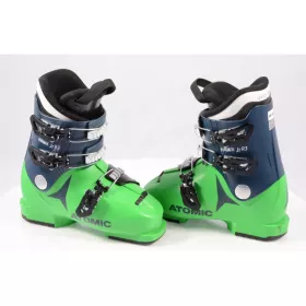 Kinder/Junior Skischuhe ATOMIC HAWX JR R3 2020 GREEN/blue, THINSULATE insulation, macro