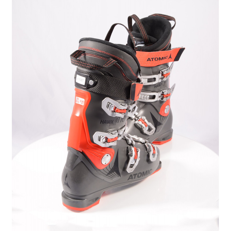 ski boots ATOMIC HAWX ULTRA 110 R 2020 GREY/red, MEMORY FIT, 3D silver, 3M THINSULATE, Energy backbone ( TOP condition )