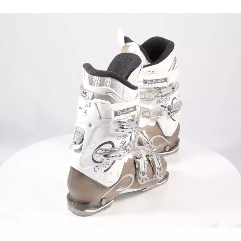 dames skischoenen DALBELLO ASPIRE 99 LTD, super comfort, SKI/WALK, X-module, white/grey, ( EENMAAL gebruikt )