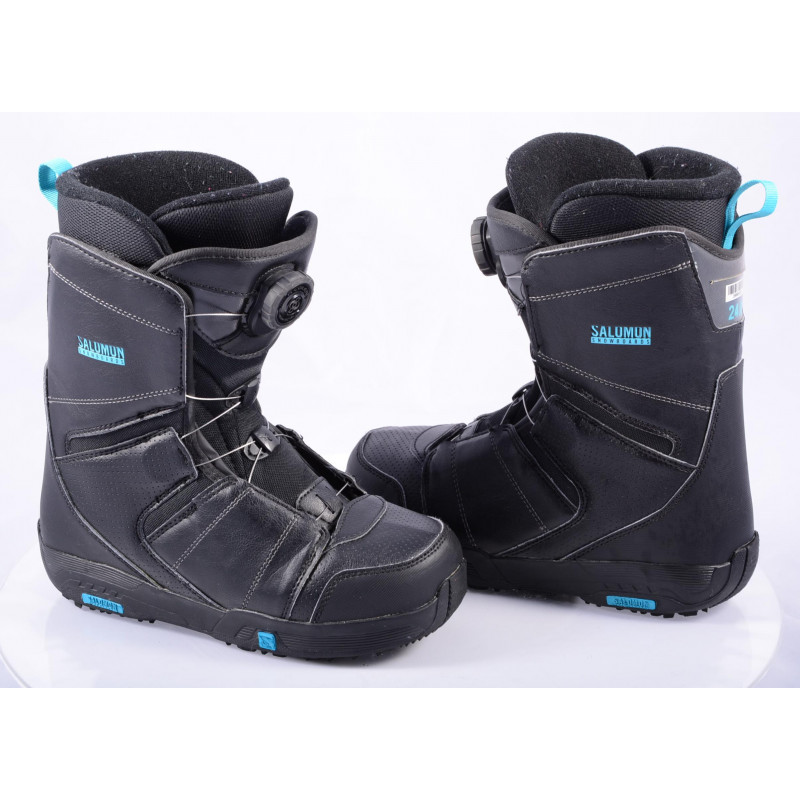 snowboardové topánky SALOMON FACTION BOA, BOA technology, BLACK/blue